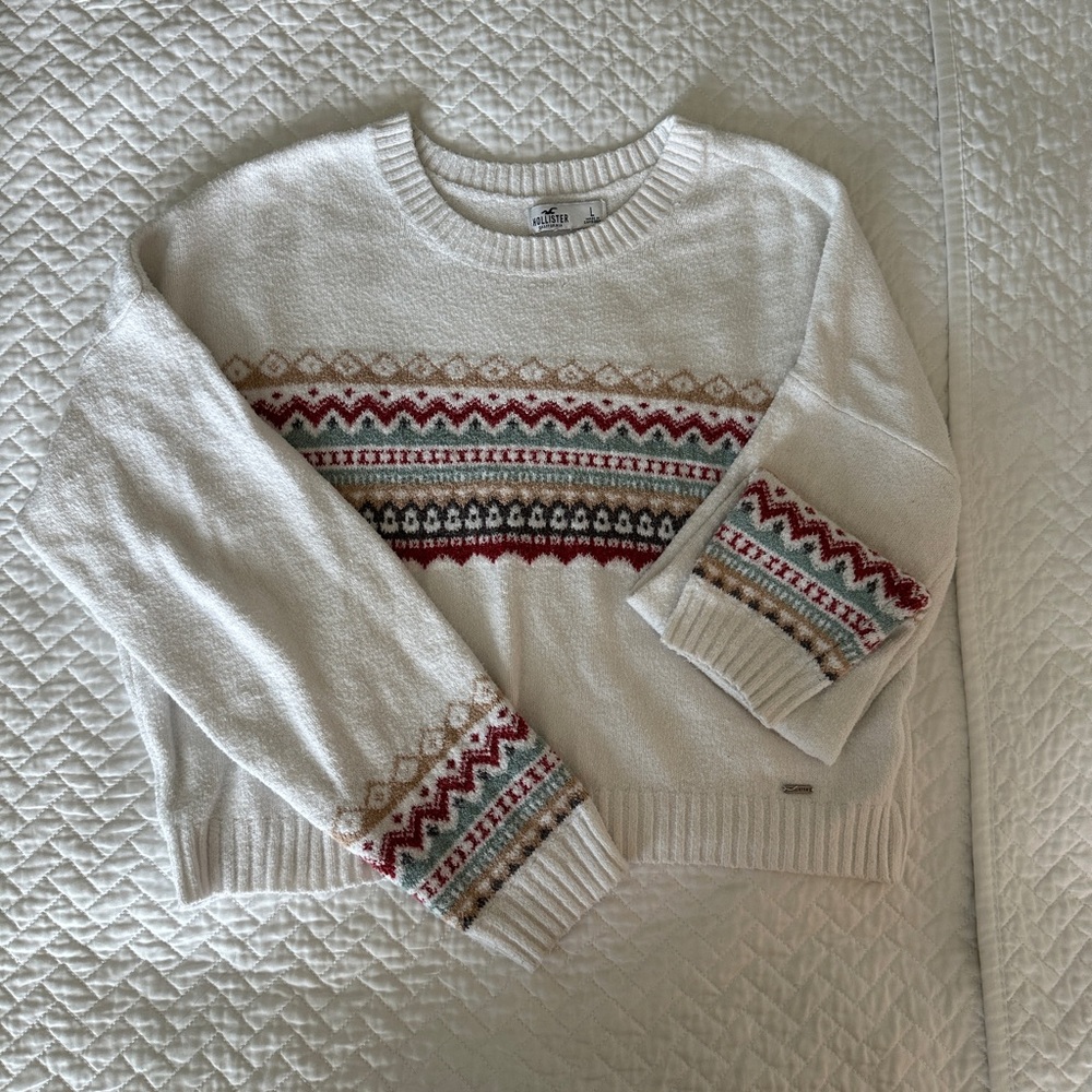 Hollister Crop Sweater